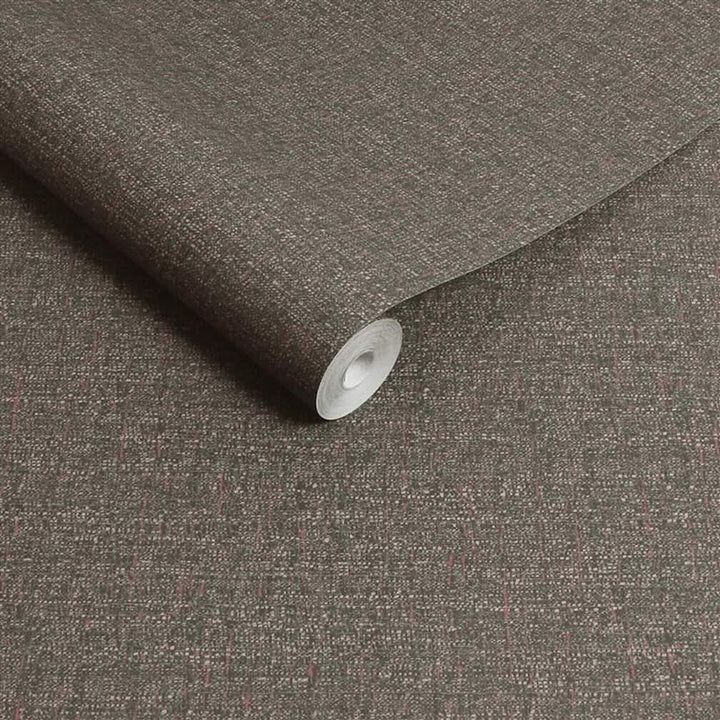 Graham & Brown Albion Texture Chocolate Wallpaper