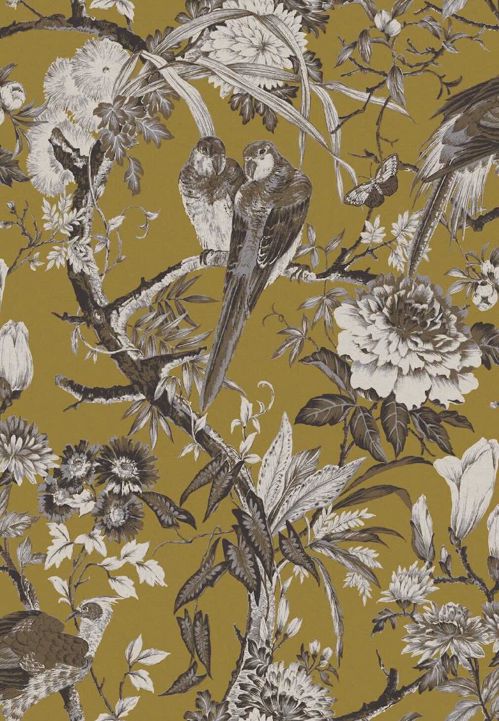 Graham & Brown Perrow Yellow Wallpaper