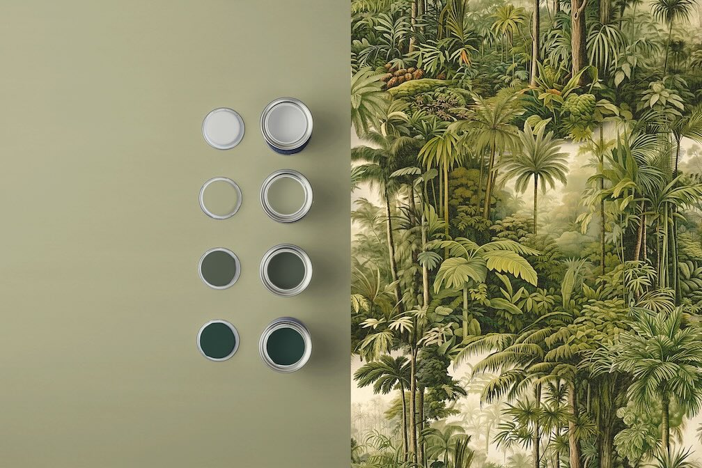 Graham & Brown Benmore Ridge Lush Green Wallpaper