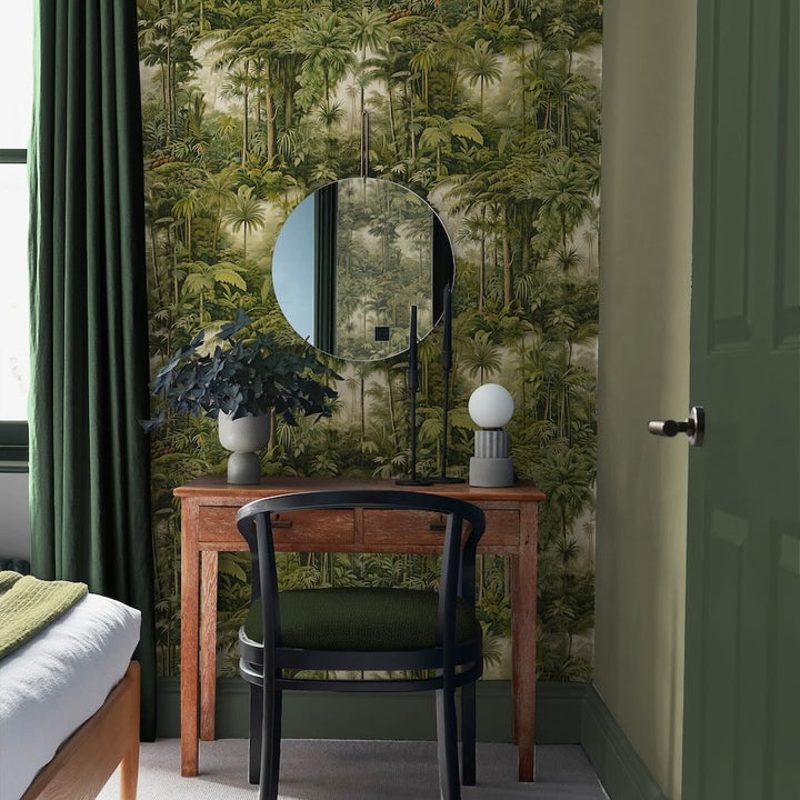 Graham & Brown Benmore Ridge Lush Green Wallpaper