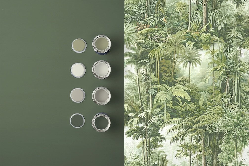 Graham & Brown Benmore Ridge Sage Fog Wallpaper