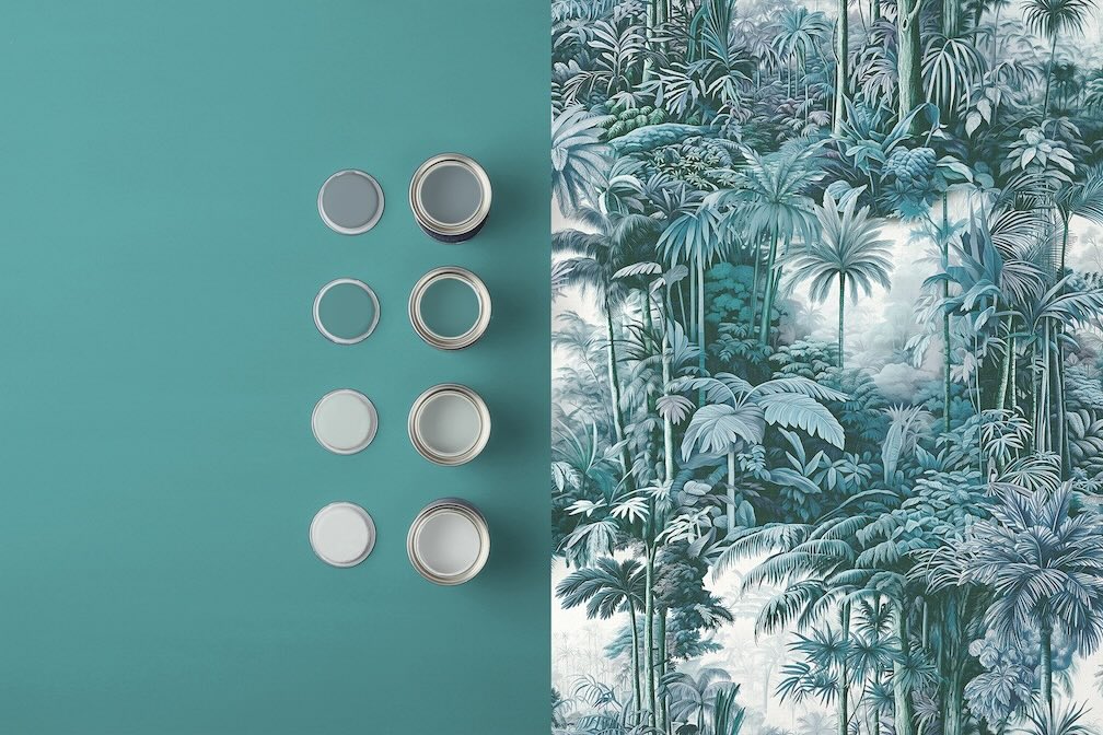 Graham & Brown Benmore Ridge Twilight Wallpaper