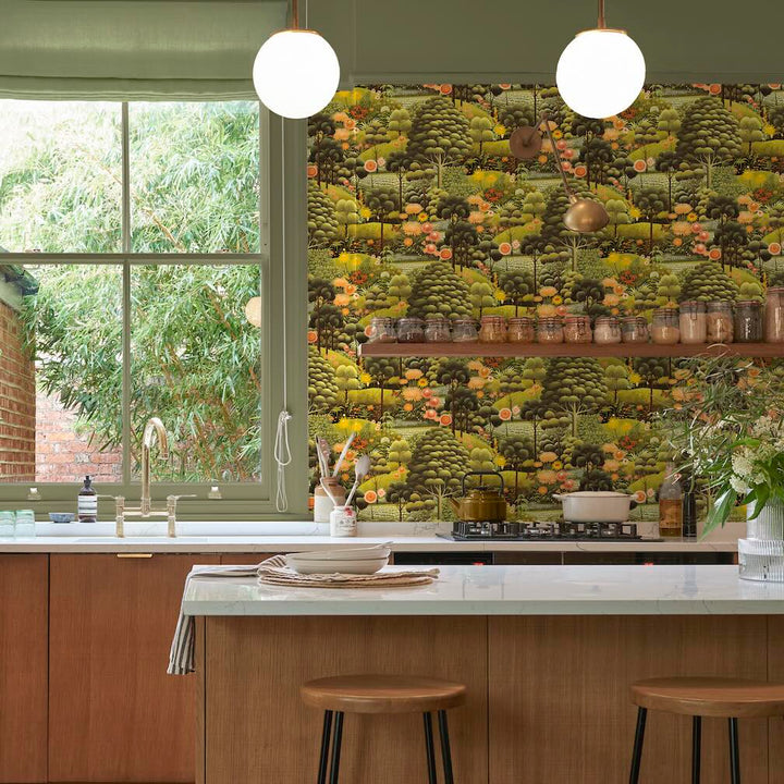 Graham & Brown Arley Garden Dusk Wallpaper