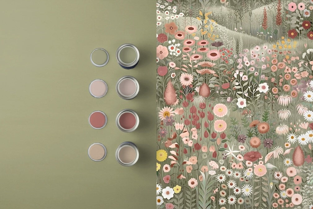 Graham & Brown Glenwhan Wildflower Dew Wallpaper