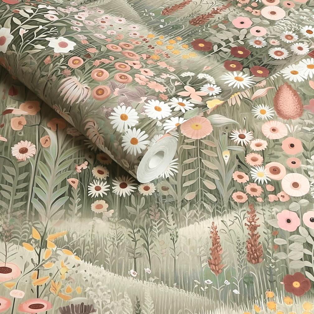 Graham & Brown Glenwhan Wildflower Dew Wallpaper