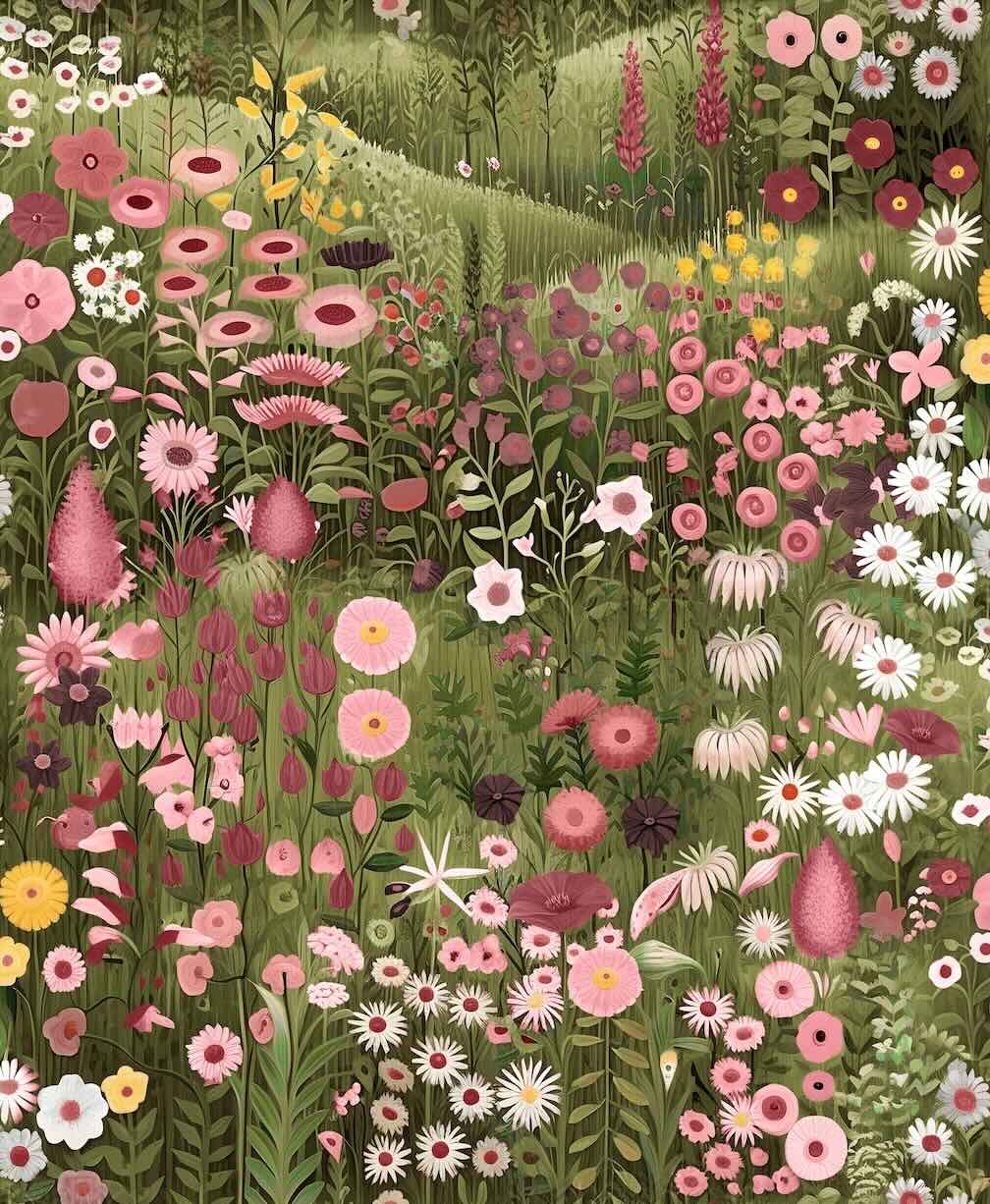Graham & Brown Glenwhan Wildflower Spring Wallpaper