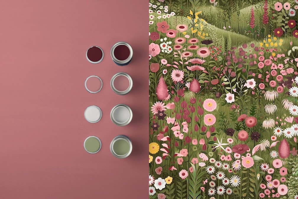 Graham & Brown Glenwhan Wildflower Spring Wallpaper