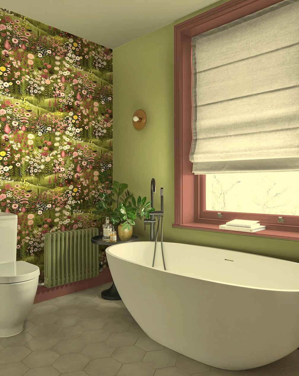 Graham & Brown Glenwhan Wildflower Spring Wallpaper