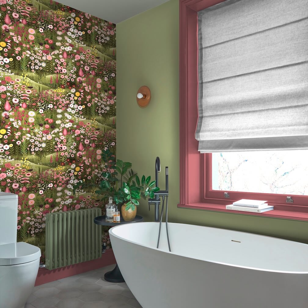 Graham & Brown Glenwhan Wildflower Spring Wallpaper