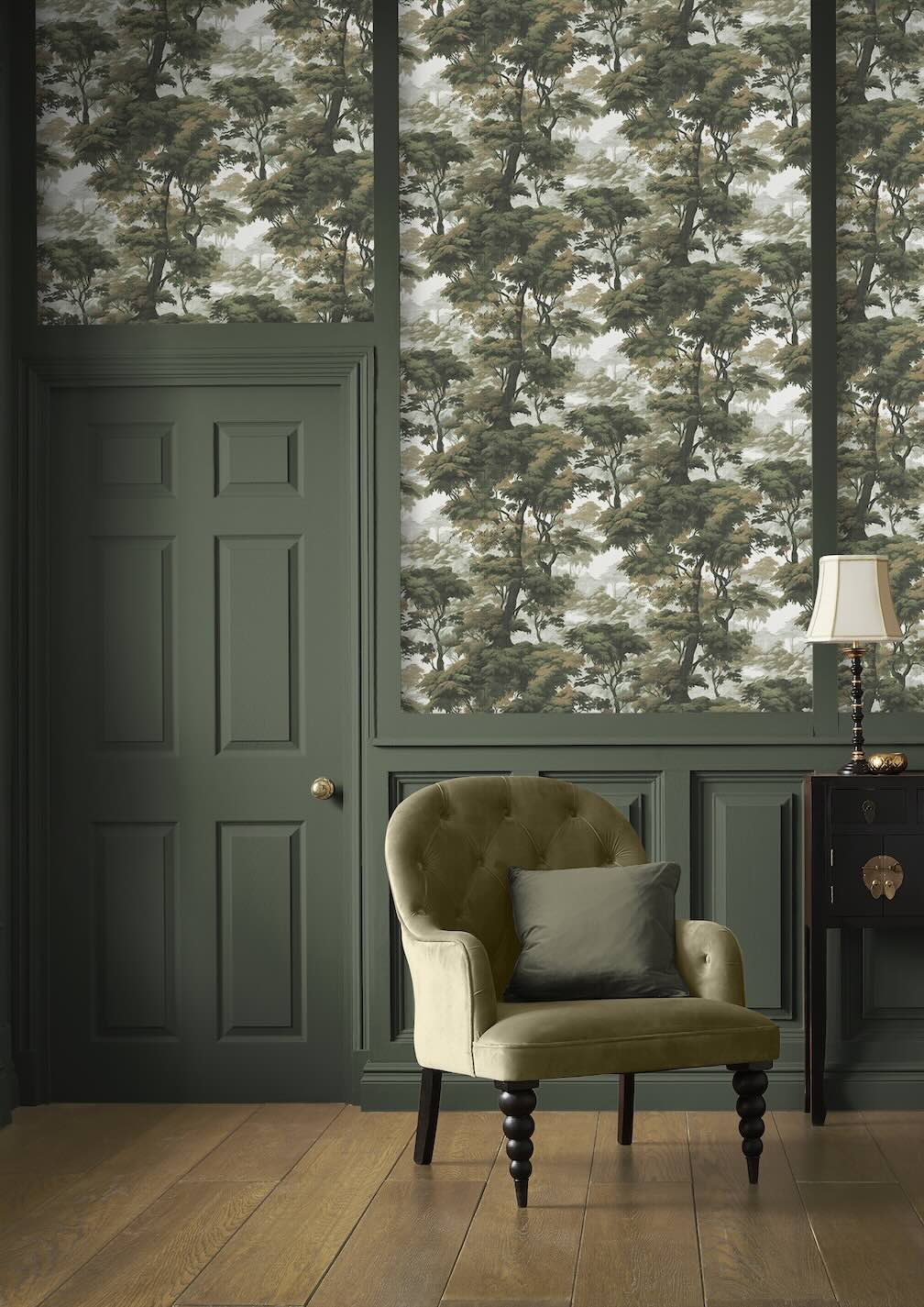 Graham & Brown Bobart's Garden Lush Green Wallpaper