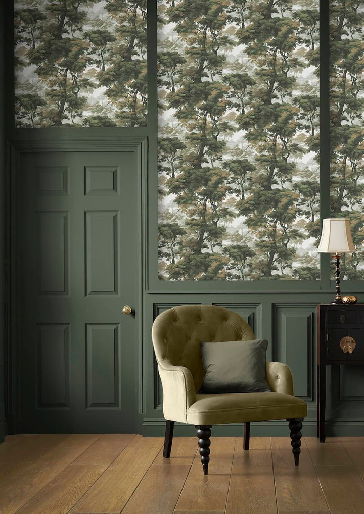 Graham & Brown Bobart's Garden Lush Green Wallpaper