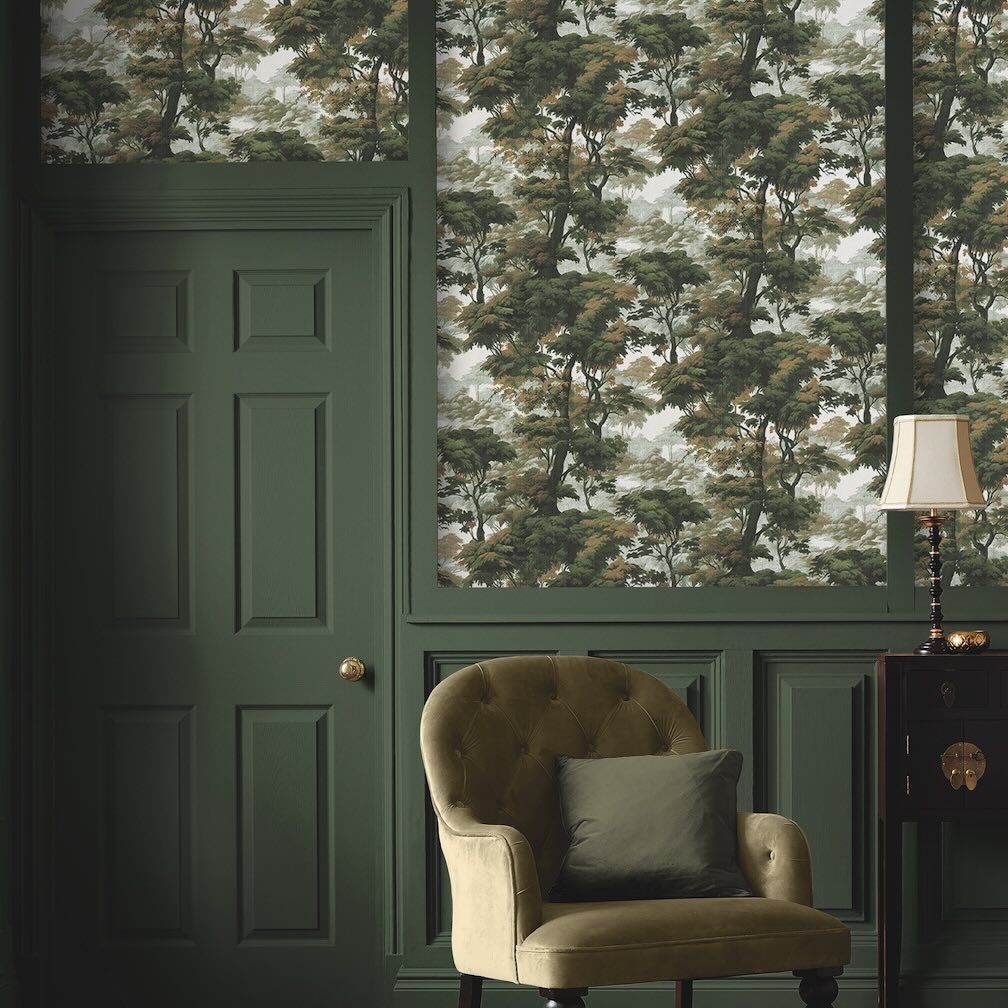 Graham & Brown Bobart's Garden Lush Green Wallpaper