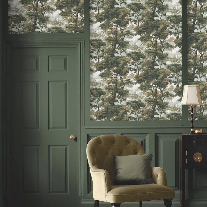 Graham & Brown Bobart's Garden Lush Green Wallpaper