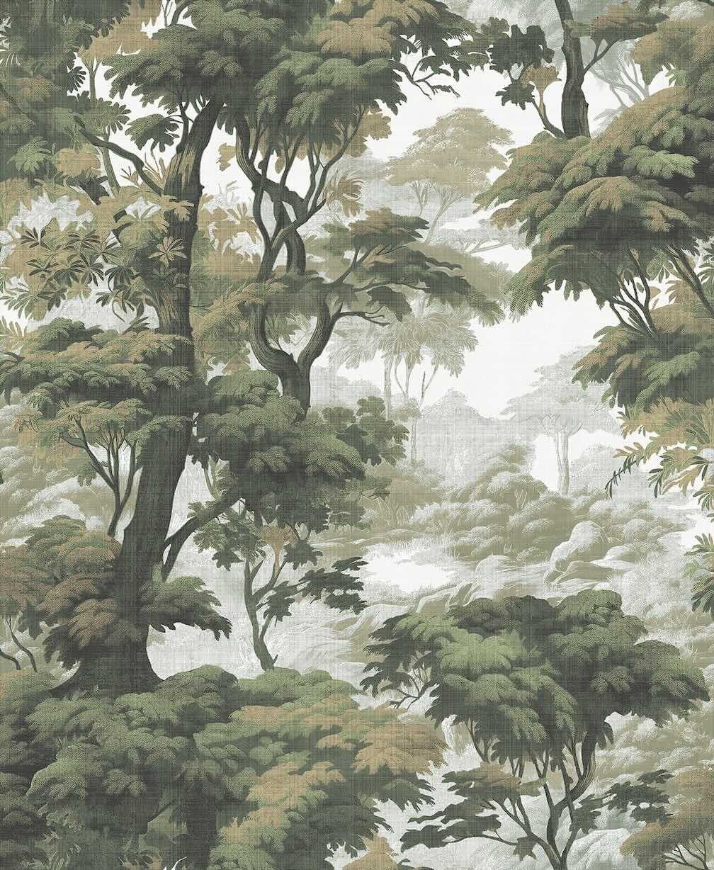 Graham & Brown Bobart's Garden Lush Green Wallpaper