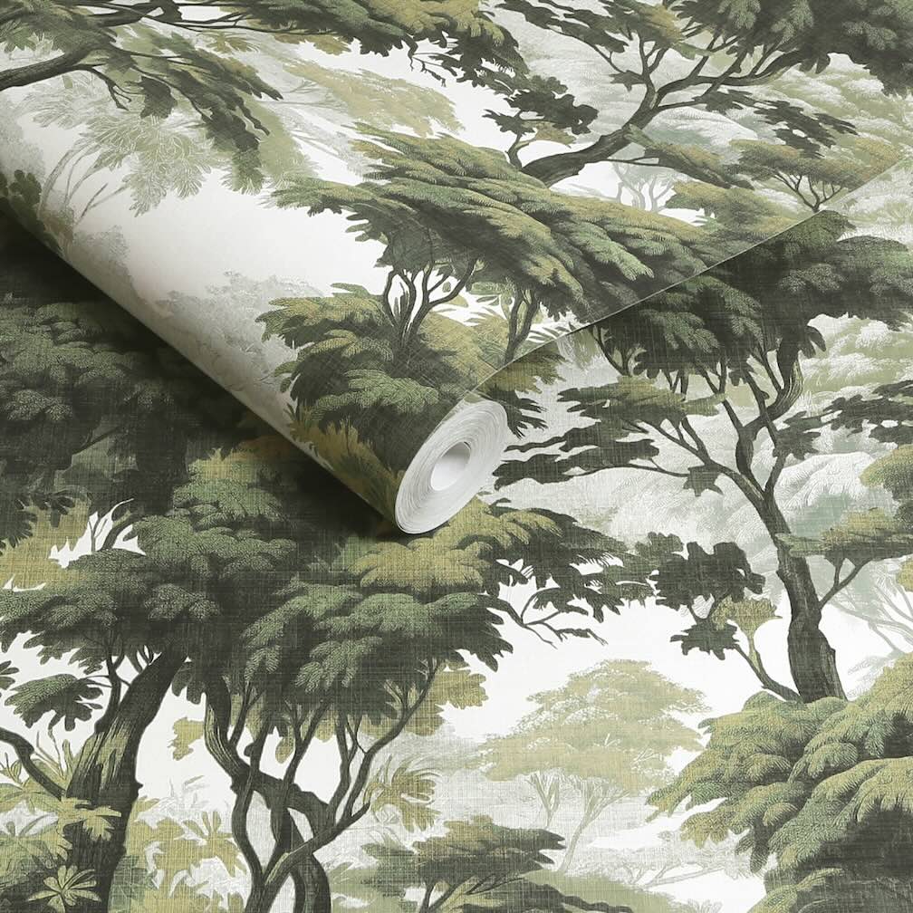 Graham & Brown Bobart's Garden Lush Green Wallpaper