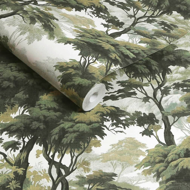 Graham & Brown Bobart's Garden Lush Green Wallpaper