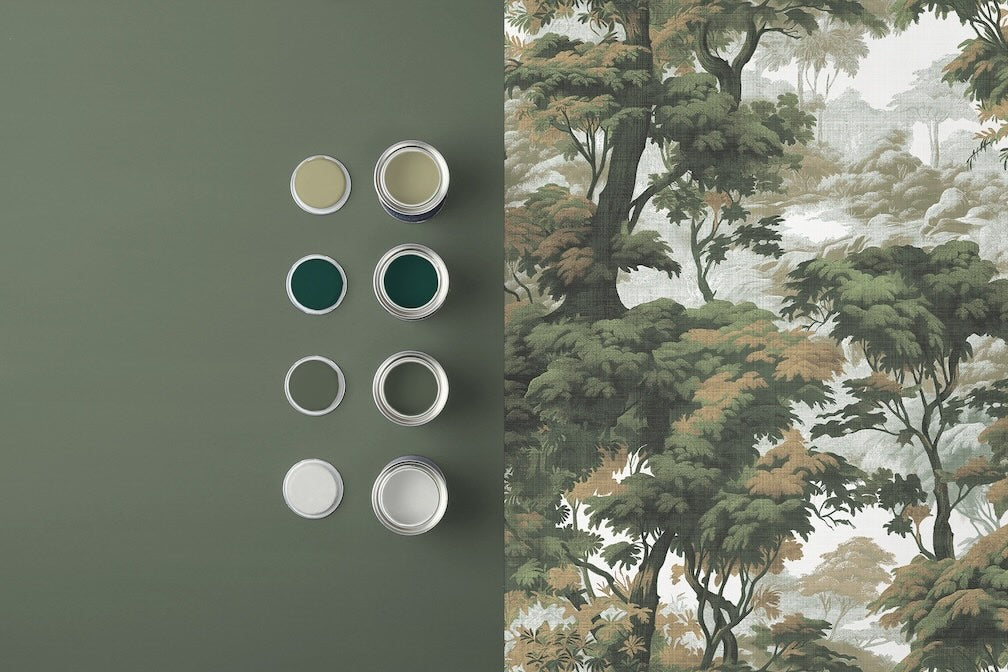 Graham & Brown Bobart's Garden Lush Green Wallpaper