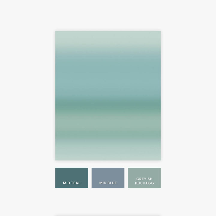 Next Ocean Ombre Soft Blues Wallpaper