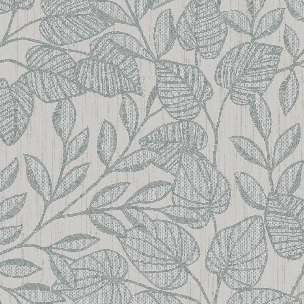 Superfresco Easy Linden Leaf Trail Duck Egg Wallpaper