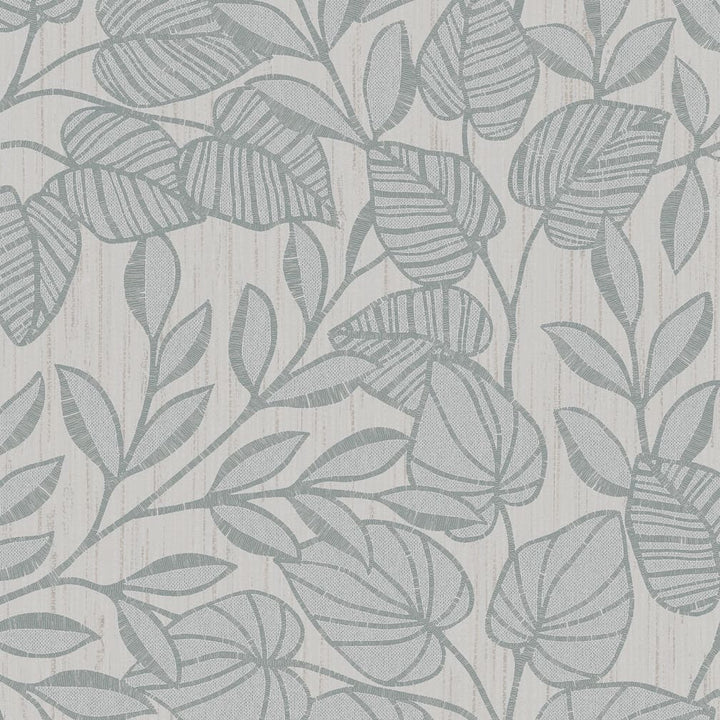 Superfresco Easy Linden Leaf Trail Duck Egg Wallpaper
