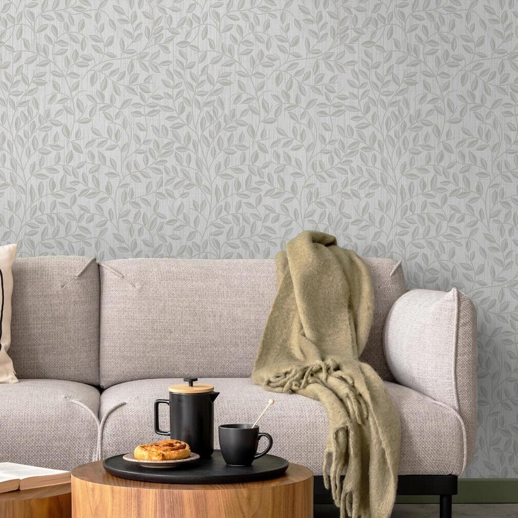 Superfresco Easy Linden Willow Leaf Sage Wallpaper