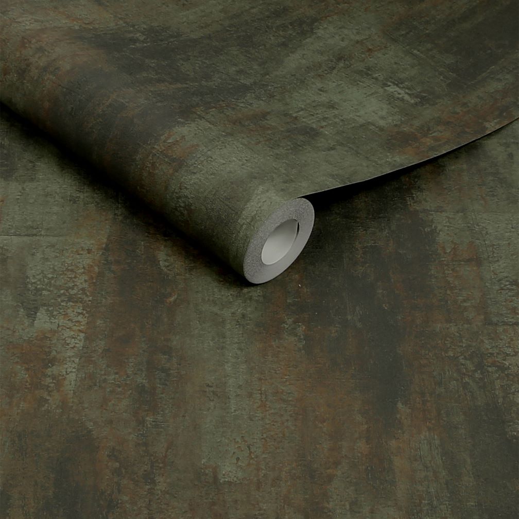 Abigail Ahern Oxidized Opulence Moss Wallpaper