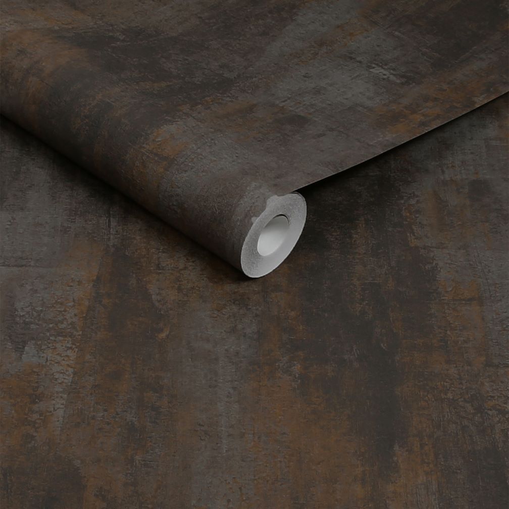 Abigail Ahern Oxidized Opulence Charcoal Wallpaper