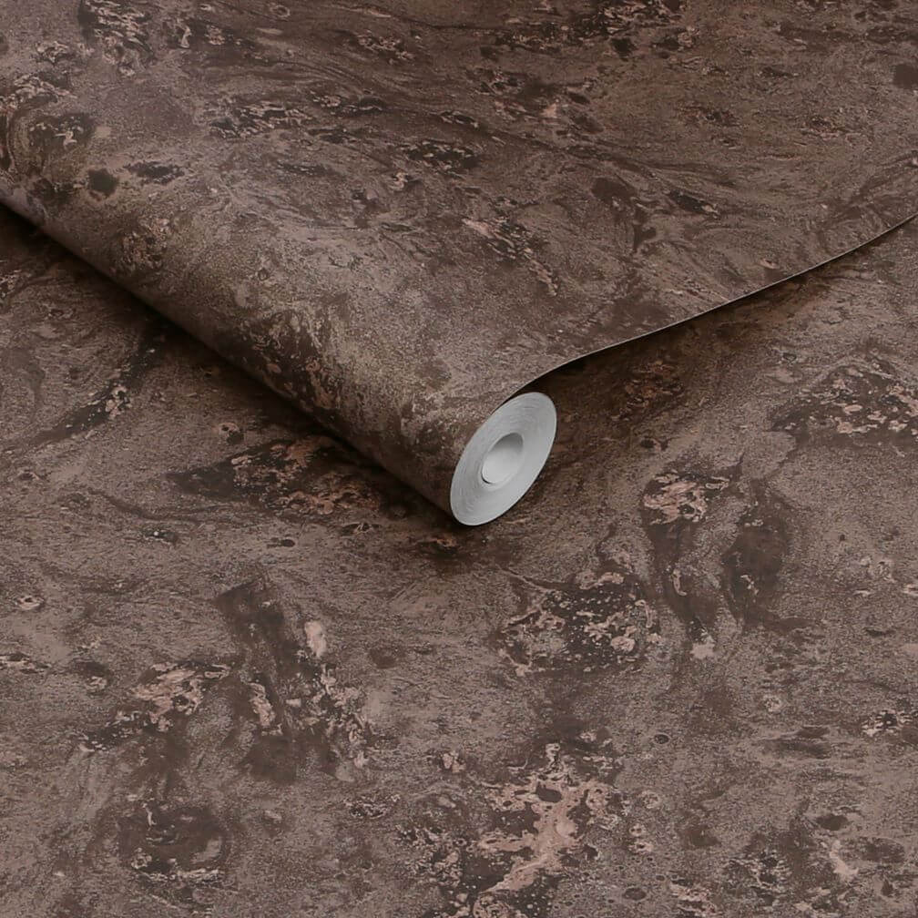 Abigail Ahern Boheme Marble Mocha Wallpaper
