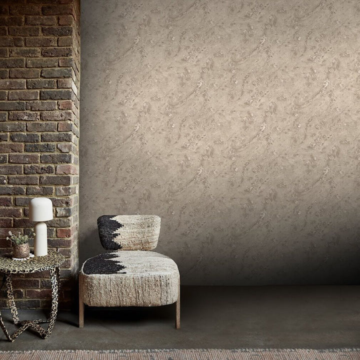 Abigail Ahern Boheme Marble Almond Wallpaper