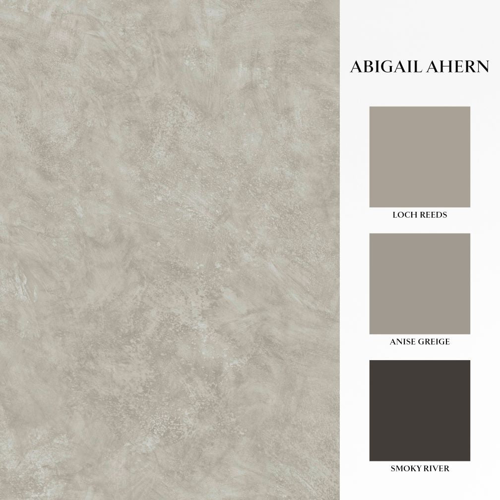 Abigail Ahern Urbanite Tadelakt Greige Wallpaper