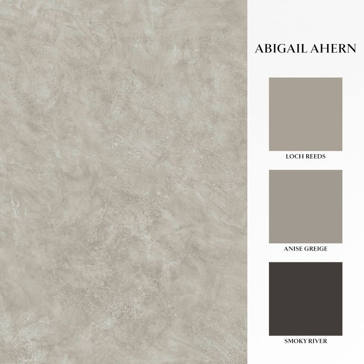 Abigail Ahern Urbanite Tadelakt Greige Wallpaper