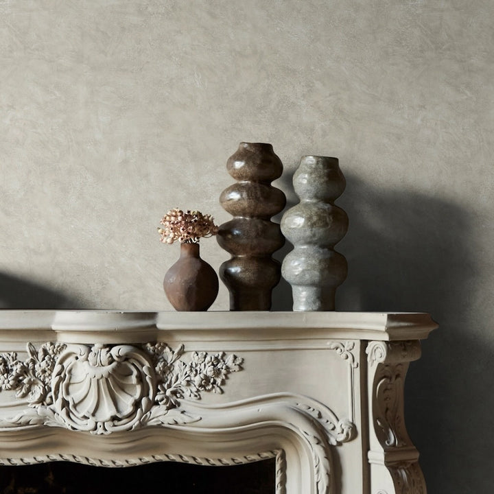 Abigail Ahern Urbanite Tadelakt Greige Wallpaper