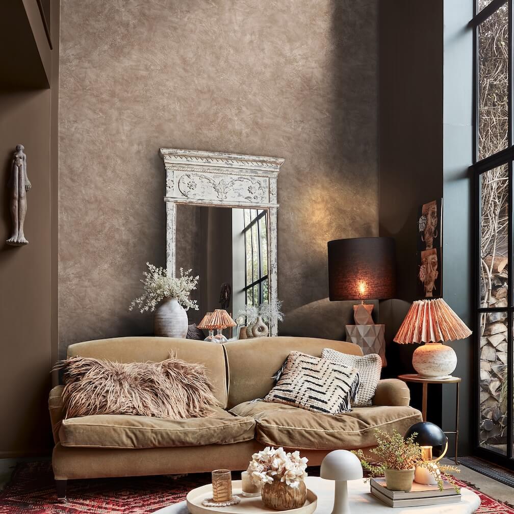 Abigail Ahern Urbanite Tadelakt Ground Wallpaper