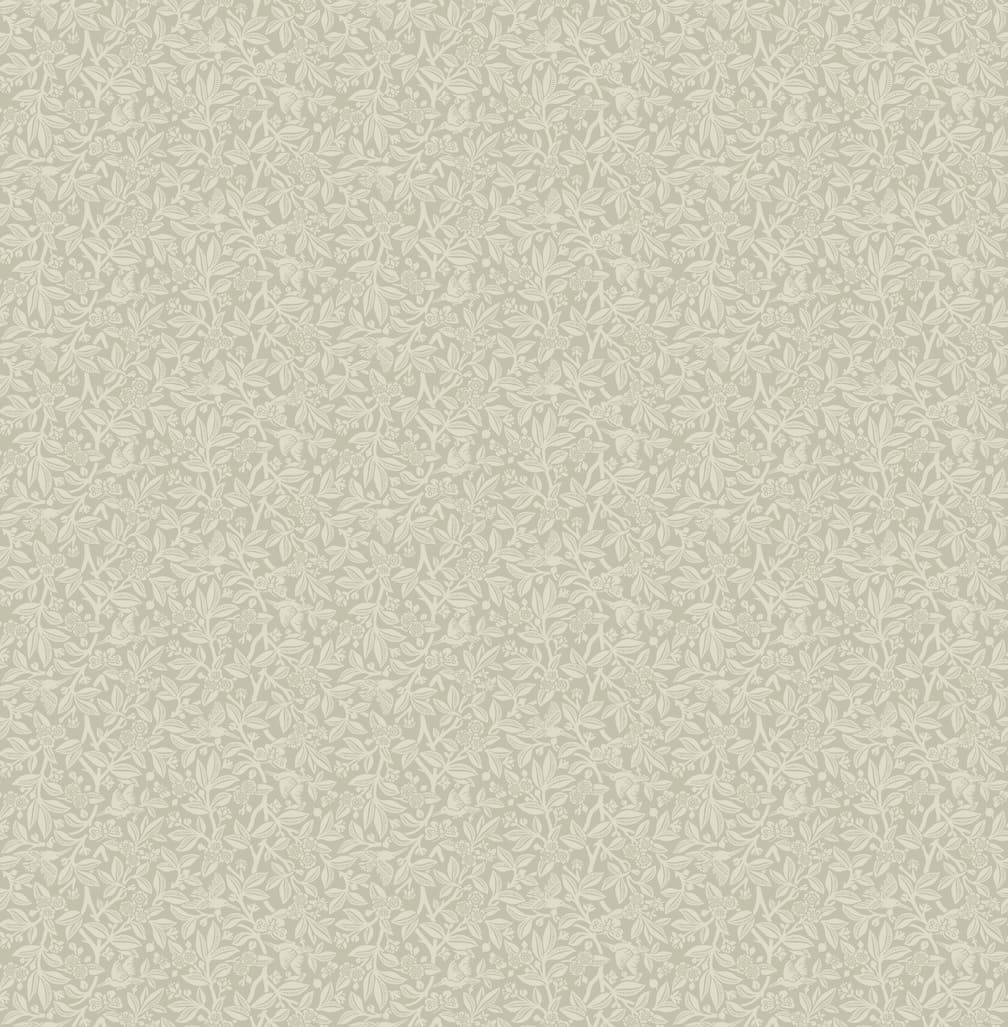 Laura Ashley Nutgrove Stone Grey Wallpaper
