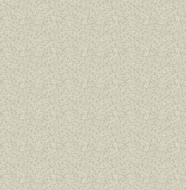 Laura Ashley Nutgrove Stone Grey Wallpaper