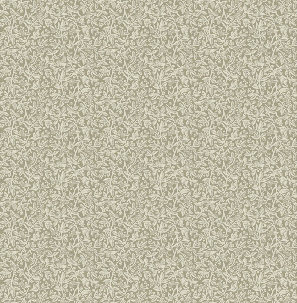 Laura Ashley Nutgrove Lichen Wallpaper