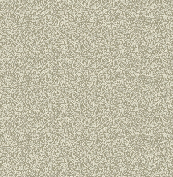 Laura Ashley Nutgrove Lichen Wallpaper