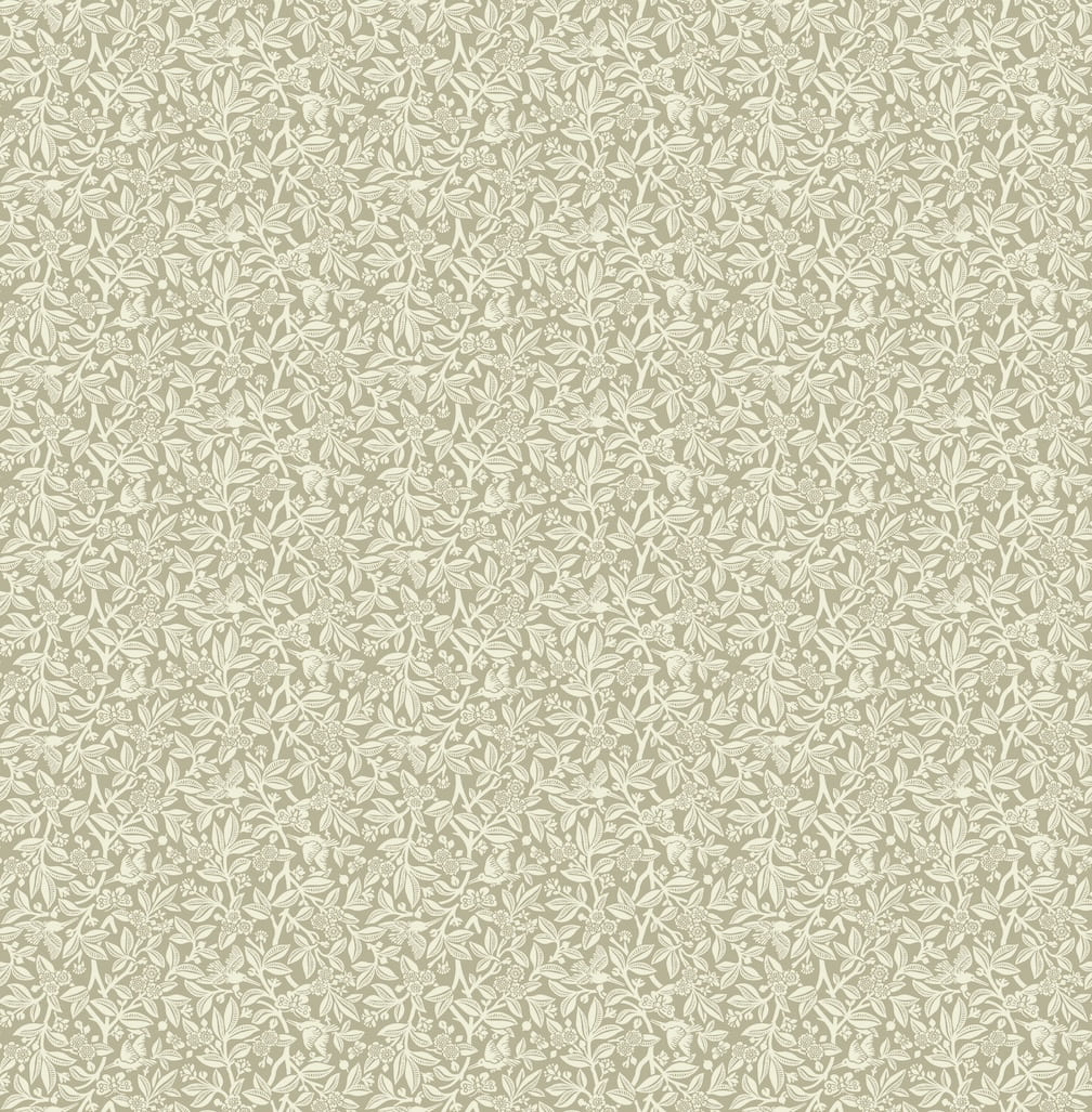 Laura Ashley Nutgrove Lichen Wallpaper