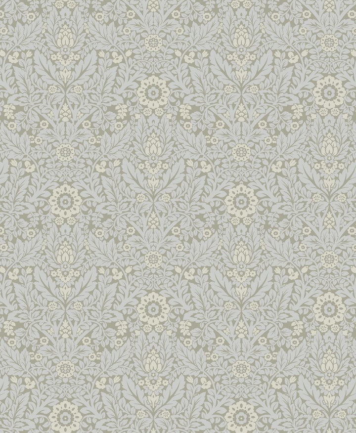Laura Ashley Delamore Stone Grey Wallpaper