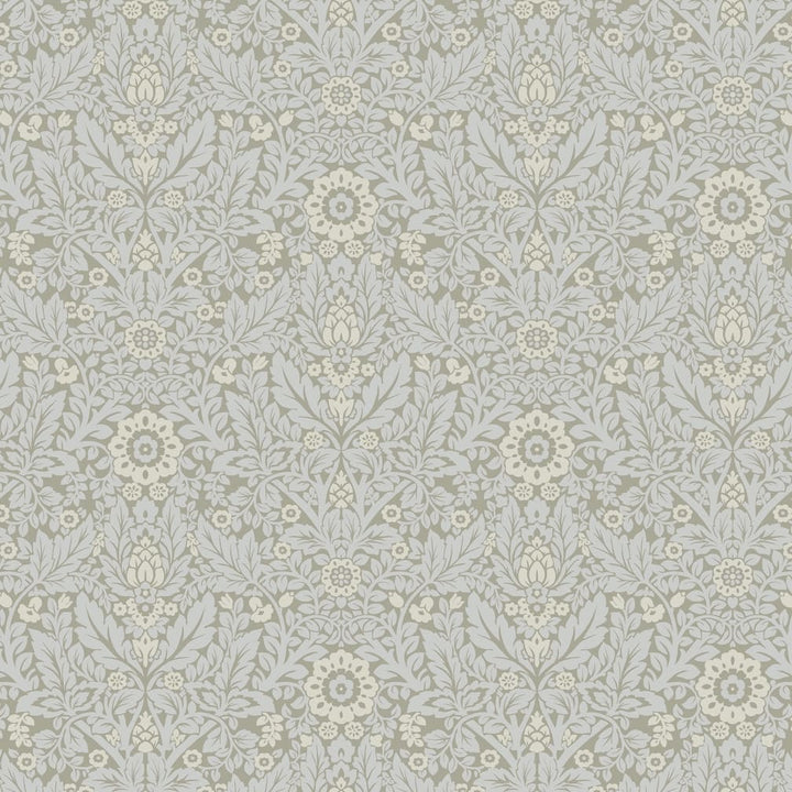 Laura Ashley Delamore Stone Grey Wallpaper