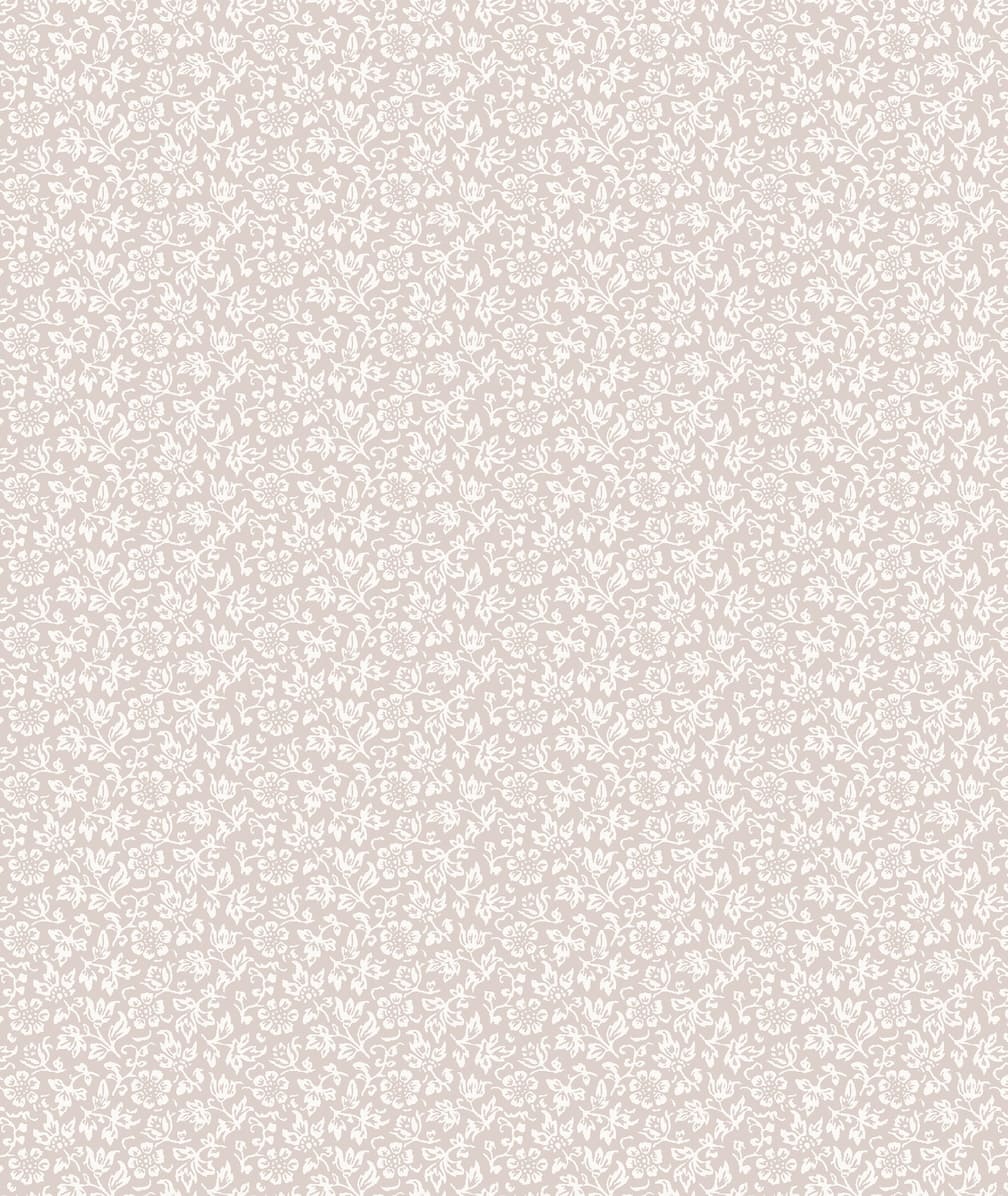 Laura Ashley Sweet Alyssum Plaster Pink Wallpaper
