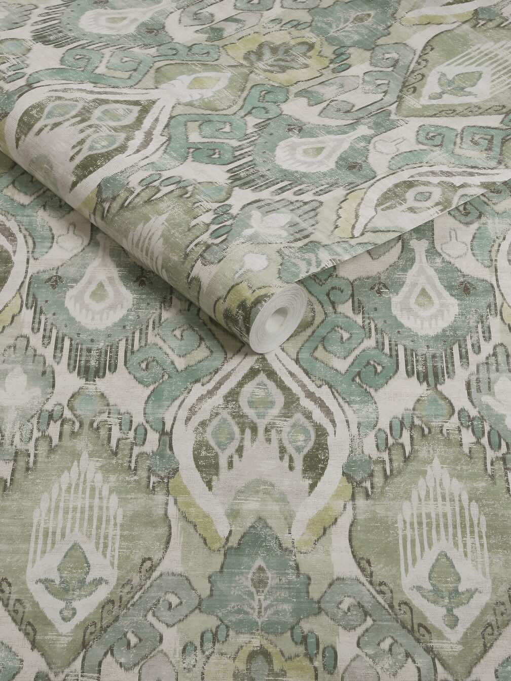 Graham & Brown Daraee Tapestry Green Wallpaper