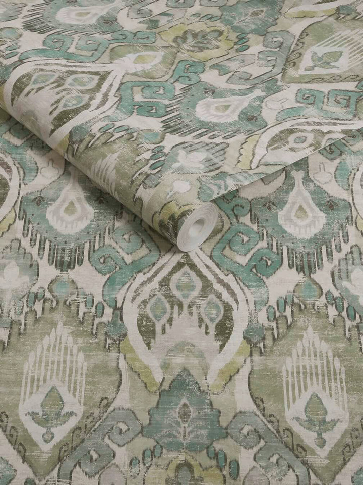 Graham & Brown Daraee Tapestry Green Wallpaper