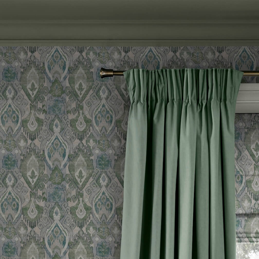 Graham & Brown Daraee Tapestry Blue & Green Wallpaper