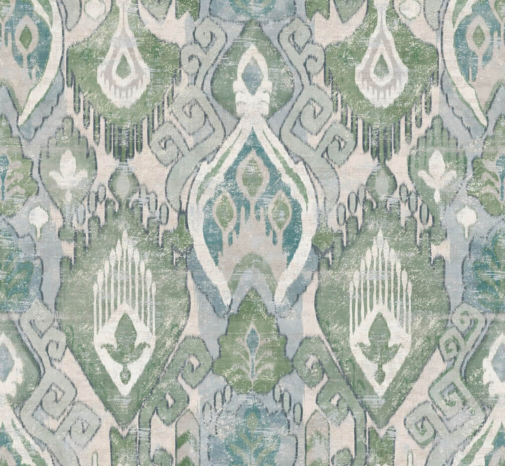 Graham & Brown Daraee Tapestry Blue & Green Wallpaper