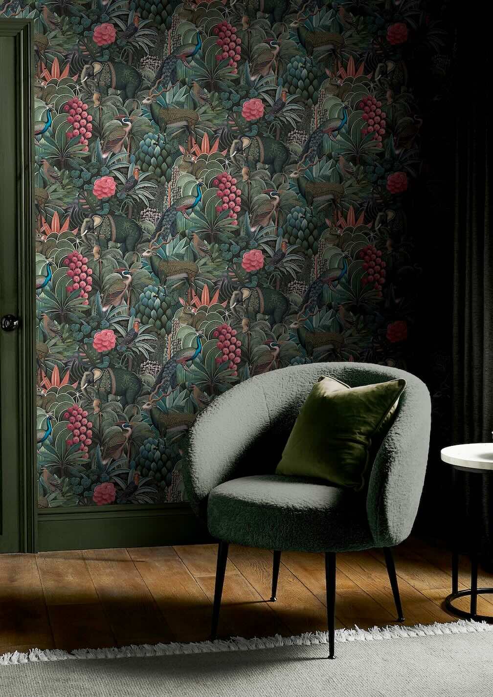 Graham & Brown Jungle Jamboree Green Wallpaper