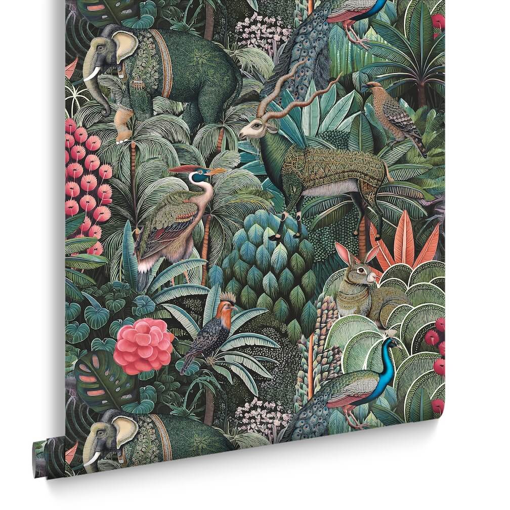 Graham & Brown Jungle Jamboree Green Wallpaper