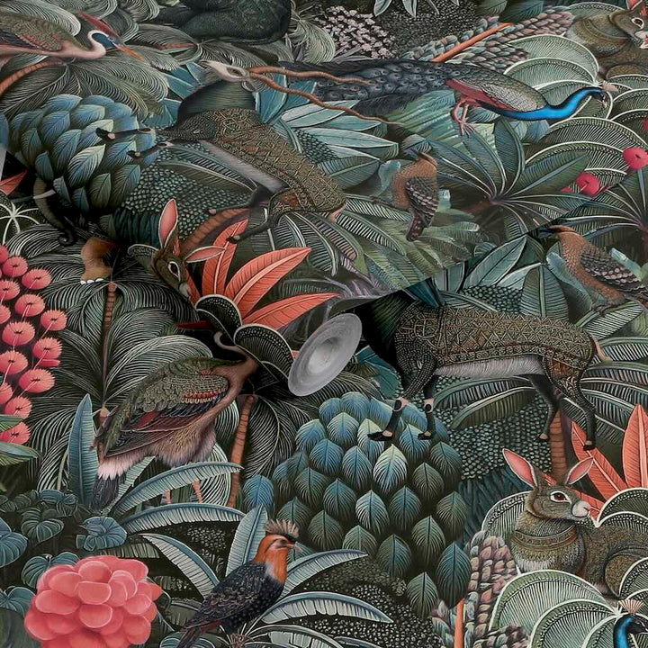 Graham & Brown Jungle Jamboree Green Wallpaper