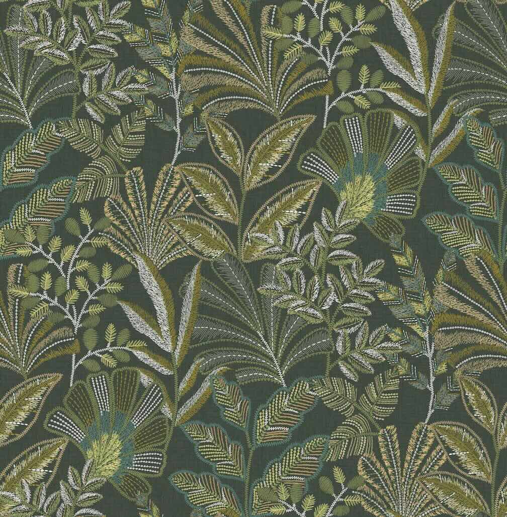 Graham & Brown Vendura Weave Emerald Wallpaper