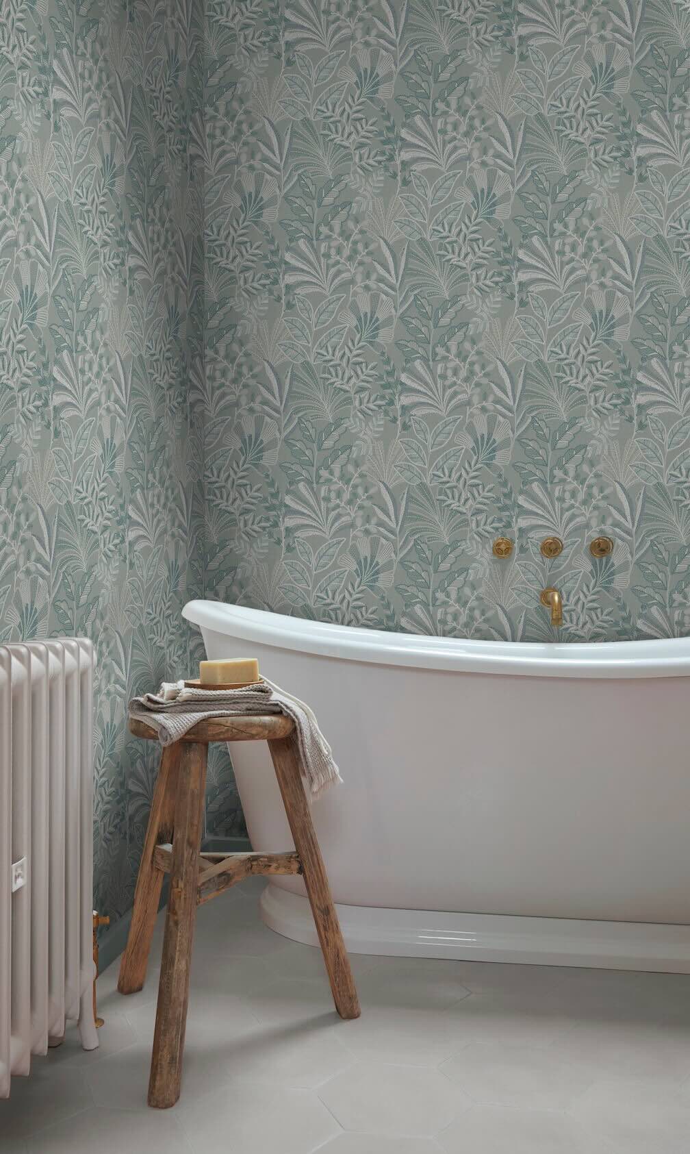 Graham & Brown Vendura Weave Sky Wallpaper